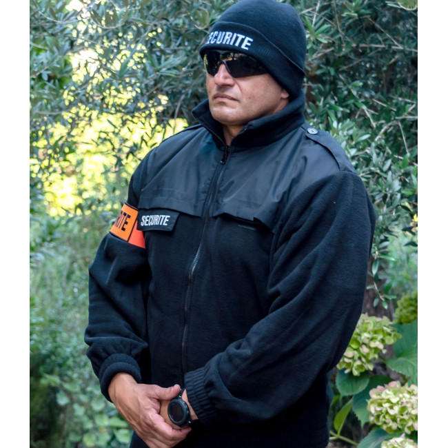 Kurtka polarowa SECURITE czarna - Patrol Equipement