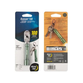 Radiant® 100 Keychain Flashlight - Olive - nite ize