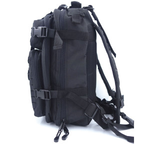 Czarny plecak ASSAULT Pack System MOLLE Cięcie Laserowe 27L -Patrol Equipement