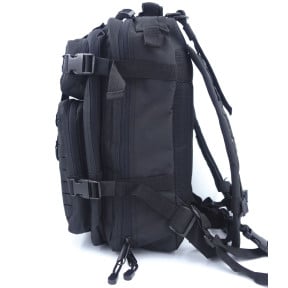 Czarny plecak ASSAULT Pack System MOLLE Cięcie Laserowe 27L -Patrol Equipement