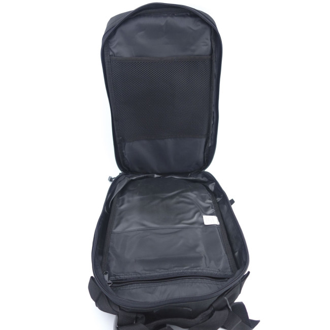 Zwarte rugzak ASSAULT Pack MOLLE Systeem Laser Gesneden 27L -Patrol Equipement