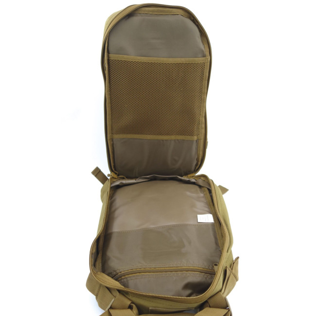 Rugzak Assault Pack MOLLE Systeem Laser Gesneden 27L Coyote -Patrol Equipement