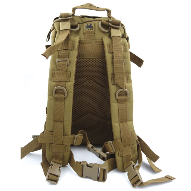 Assault Pack Rucksack MOLLE System Laser-Cut 27L Coyote -Patrol Equipement