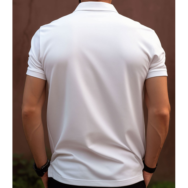 Weißes Kurzarm-Poloshirt Marinetruppen - Patrol Equipment