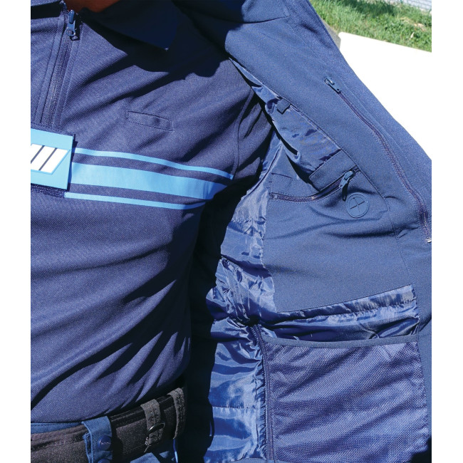 Kurtka Softshell Policja Miejska na wielki mróz pikowana -Patrol Equipement