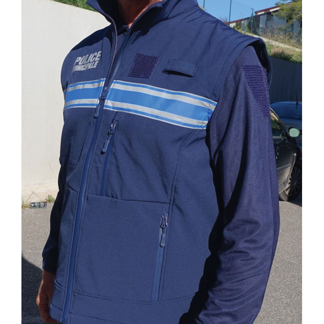 Blouson softhsell Police Municipale 2-en-1 manches amovibles -Patrol Equipement