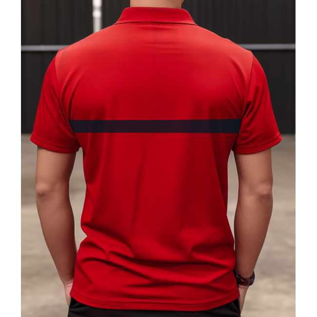 Polo Rouge Sécurité Incendie -Patrol Equipement
