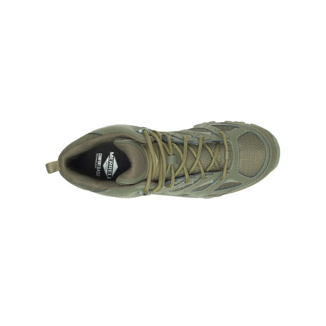 Chaussures MOAB 3 Waterproof MID vert - Merrell