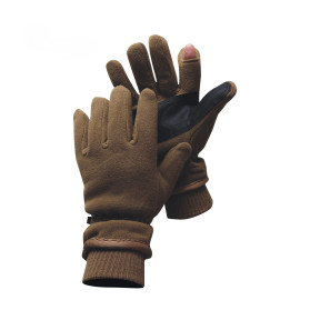 Gants polaire doigt tireur thinsulate coyote - Patrol Equipement
