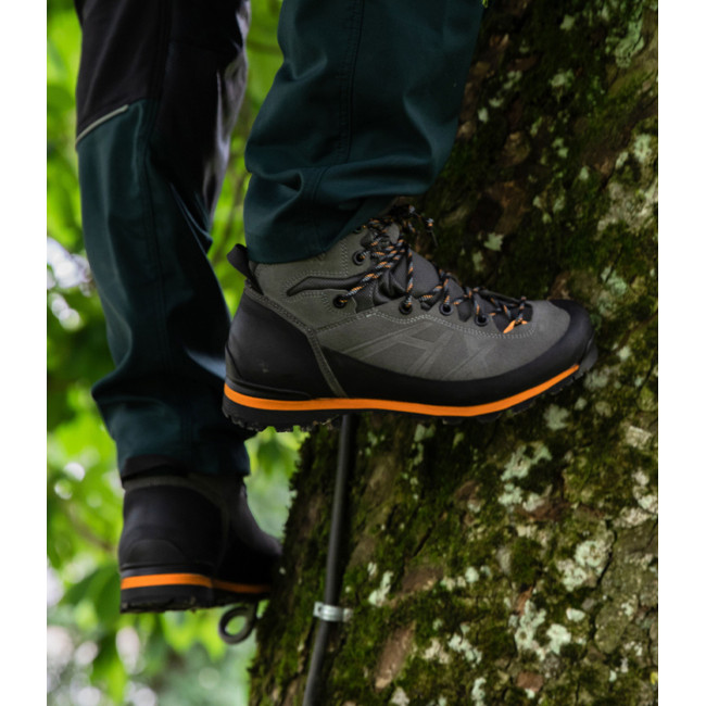 Buty wysokie RAMBLE GTX - Szary Pomarańczowy - Haix