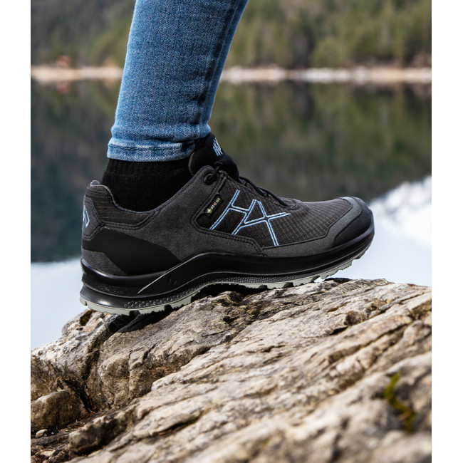 Schuhe BLACK EAGLE Adventure 3.0 GTX Ws low - Onyx Mitternacht - Haix