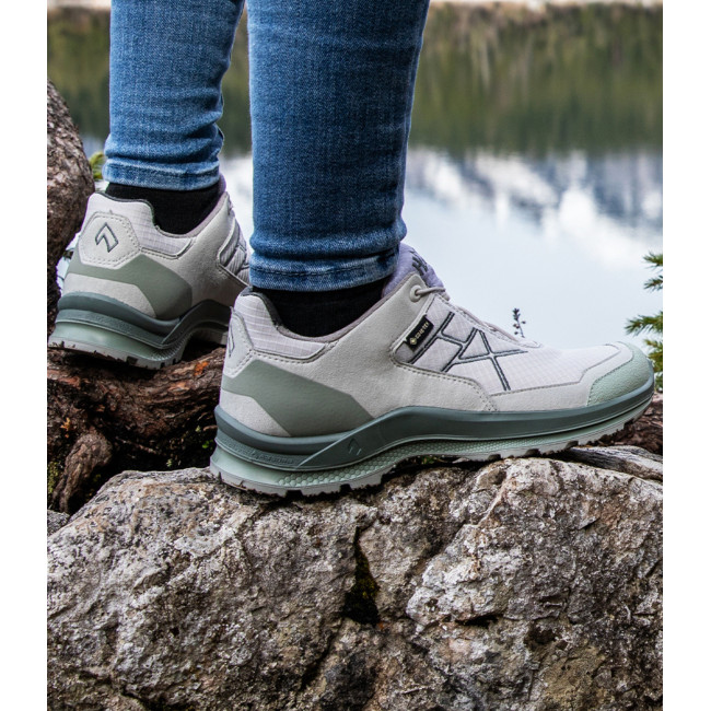Chaussures BLACK EAGLE Adventure 3.0 GTX Ws low - Blanc Sauge - Haix