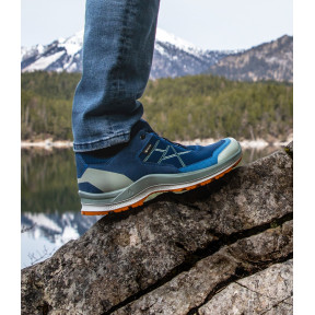 Schuhe BLACK EAGLE Adventure 3.0 GTX low - Marineblau - Haix