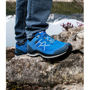 Buty BLACK EAGLE Adventure 3.0 GTX low - Błękit Lazurowy - Haix