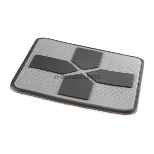 Rubber patch Big Cross Medic - Grijs - JTG