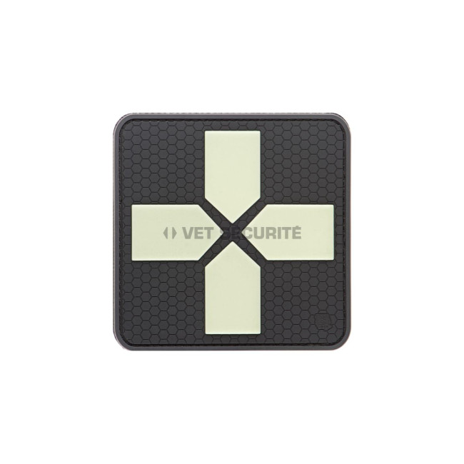 Patch en gomme Big Cross Medic - Glow - JTG