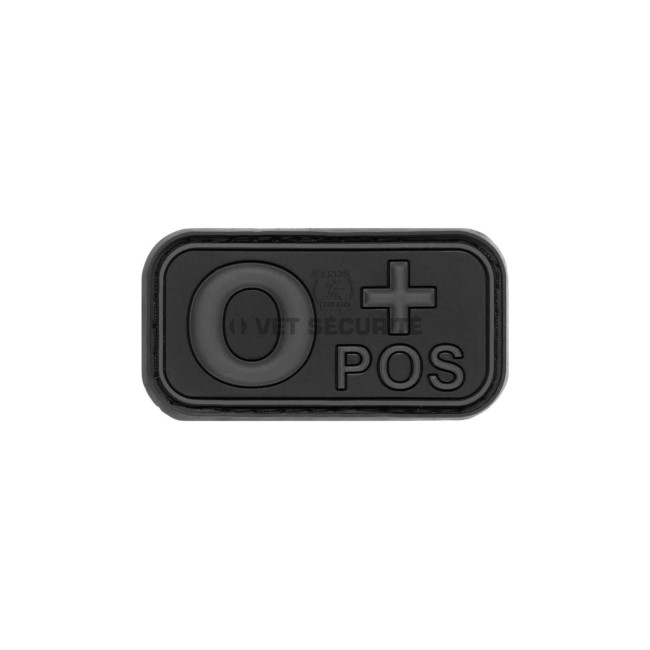 Rubber patch bloedgroep O+ Blackops - JTG
