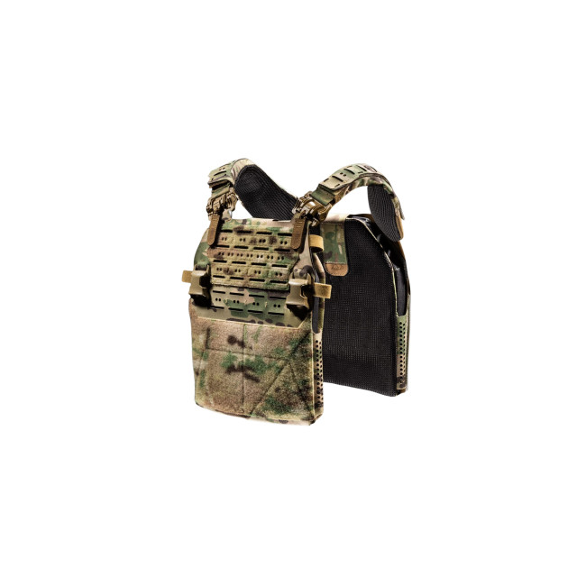 Plaatdrager hawk (voor & achter) multicam - FrogPro