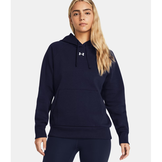 Hoodie polaire femme UA Rival - Bleu Marine - Under Armour