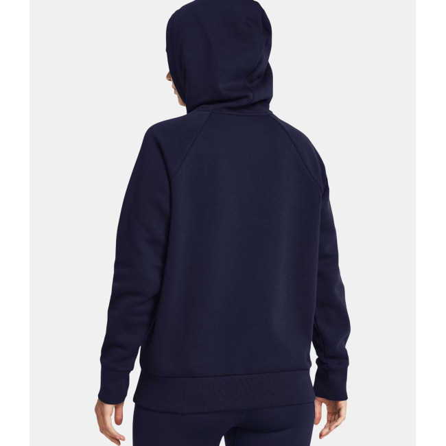 Hoodie polaire femme UA Rival - Bleu Marine - Under Armour