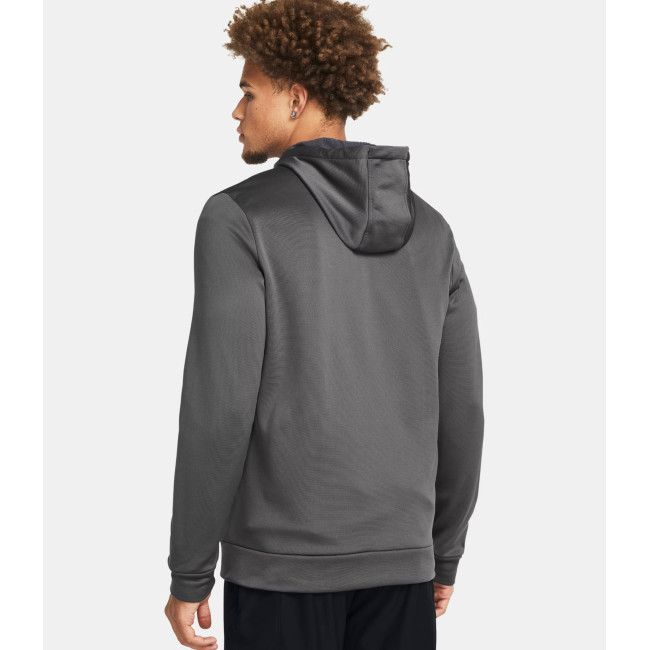 Herren Hoodie Armour Fleece® Full-Zip - Steingrau - Under Armour