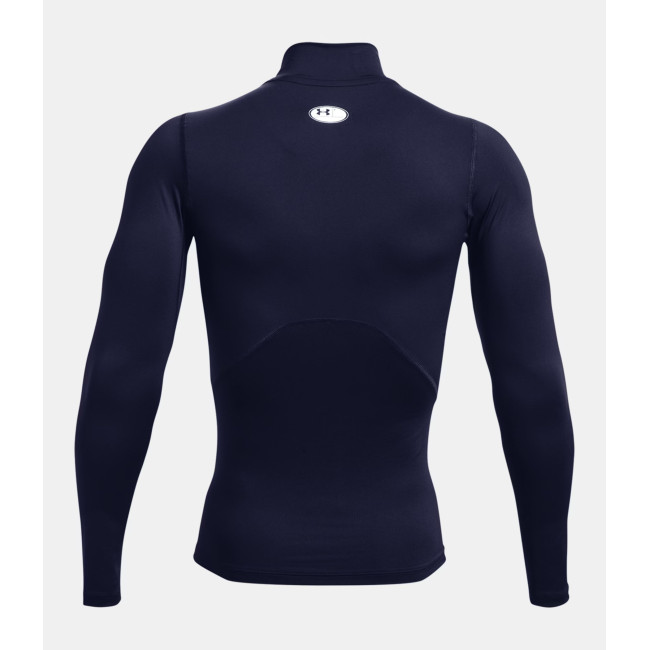 Bluza z długimi rękawami i stójką HeatGear® Armour dla mężczyzn - Granatowa - Under Armour