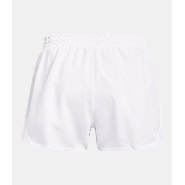 Spodenki damskie UA Fly-By 3' - Białe - Under Armour