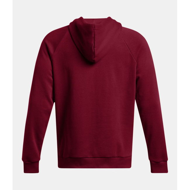 Fleece hoodie heren UA Rival - Kardinaal Rood - Under Armour