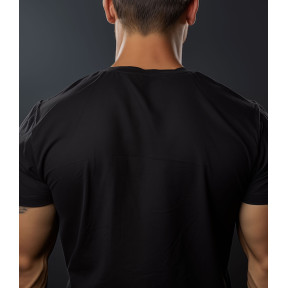 TEE SHIRT NOIR MC IMPRIME TDM -Patrol Equipement