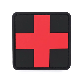 Écusson croix rouge médicale -Patrol Equipement