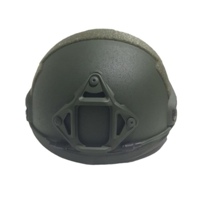 Ballistische helm NIJ IIIA hi cut groen - Le Protecteur