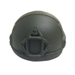 Ballistische helm NIJ IIIA hi cut groen - Le Protecteur
