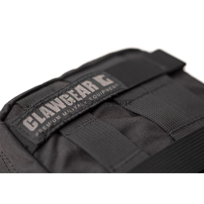 Horizontale Core Utility-Tasche - Schwarz - Clawgear