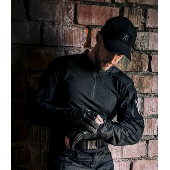 Chemise de combat Ubas Fighter noir - A10 Equipment