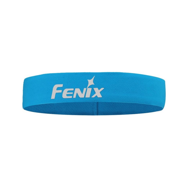 Serre-tête de sport élastique en nylon bleu - Fenix