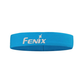Elastyczna sportowa opaska na głowę z nylonu niebieska - Fenix