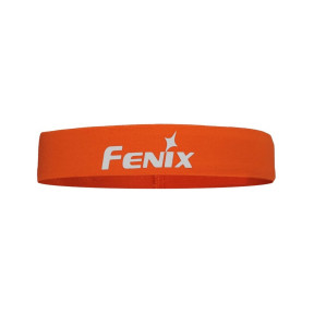 Serre-tête de sport élastique en nylon orange - Fenix