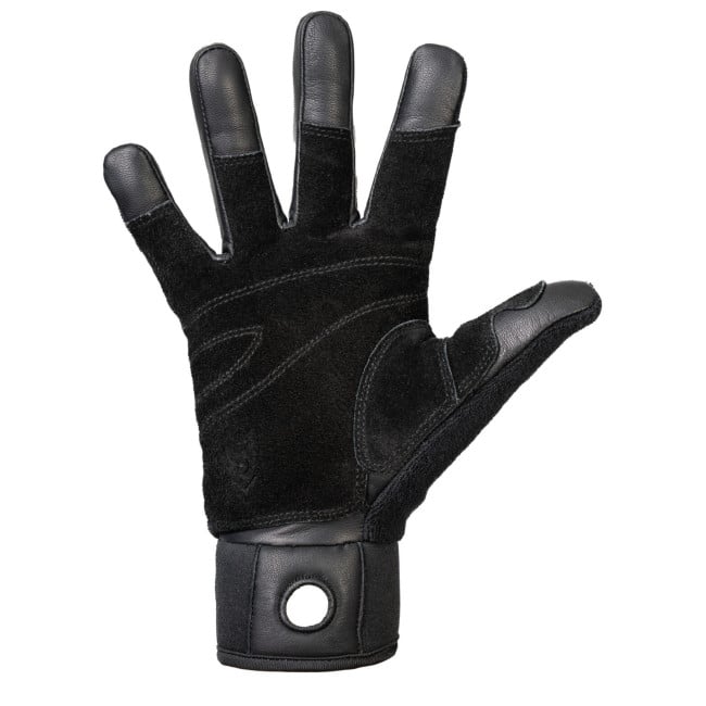 Gants pour descente en rappel / travail avec cordes - Noir - MOG