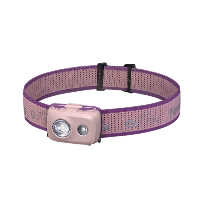 Rosa Trail- und Running-Stirnlampe - 450 Lumen - Fenix