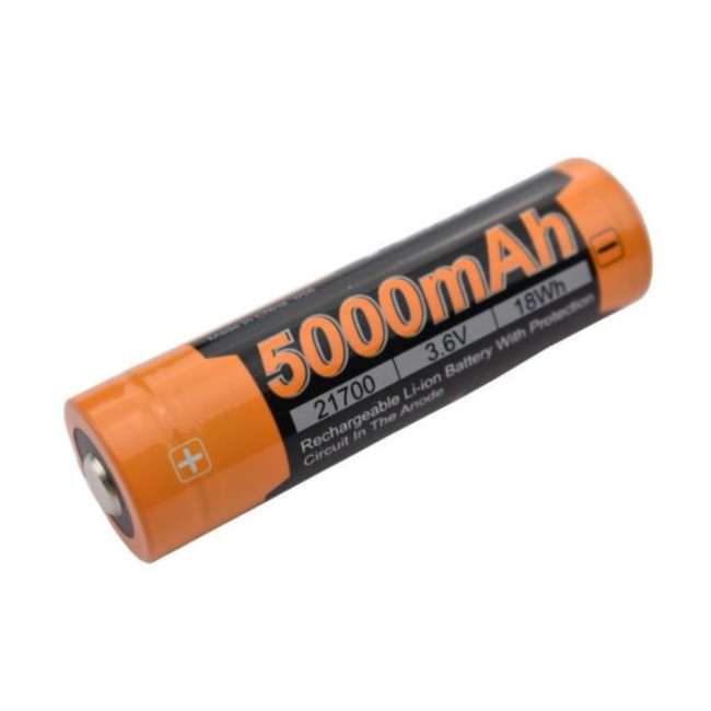 Batterie 21700 Li-ion 3,6V 5000mAh - Fenix