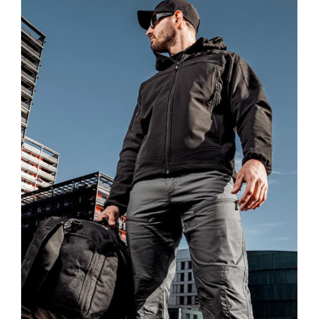 Veste V2 Softshell Fighter noir - A10 Equipment