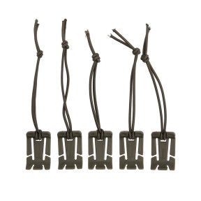 Pack de 5 reliures élastiques Molle - Vert - 101 Inc