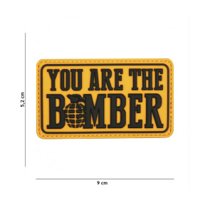 Naszywka 3D PVC You are the bomber - 101 Inc