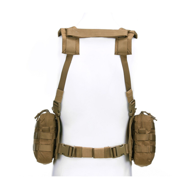Gilet tactique de poitrine - Coyote - 101 Inc