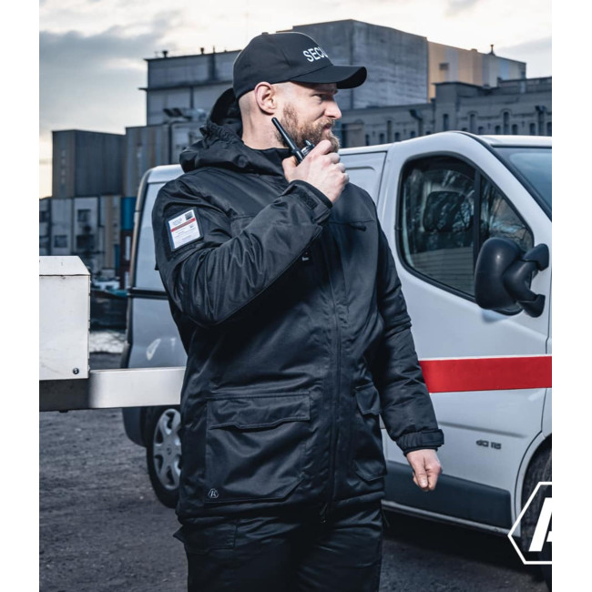 Parka Hardshell WF 150 Sécu-one flap sécurité privée - A10 Equipment
