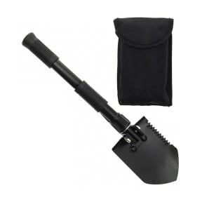 Kleine faltbare Schaufel, schwarz - Fosco Industries