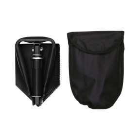 Pelle triangulaire avec pochette - Noir - Fosco Industries