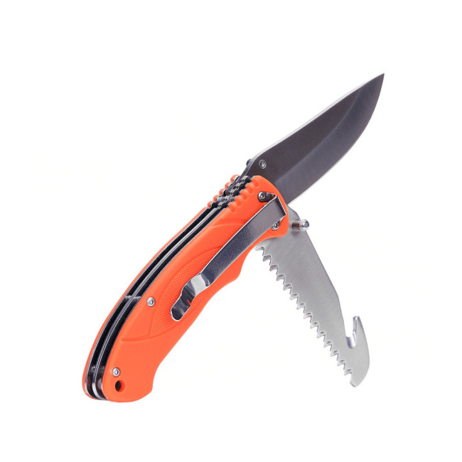 Bushcraft mes oranje kleur - Fosco Industries