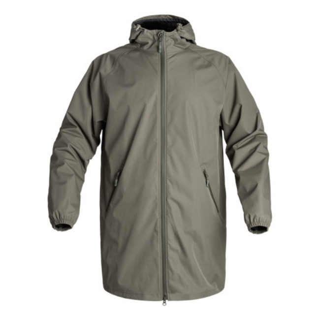 Lange lightshell Rain Protect jas olijfgroen - A10 Equipment