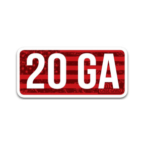 Autocollant pour calibre. 20 Ga.Pack de 8 unités - MTM Case-Gard